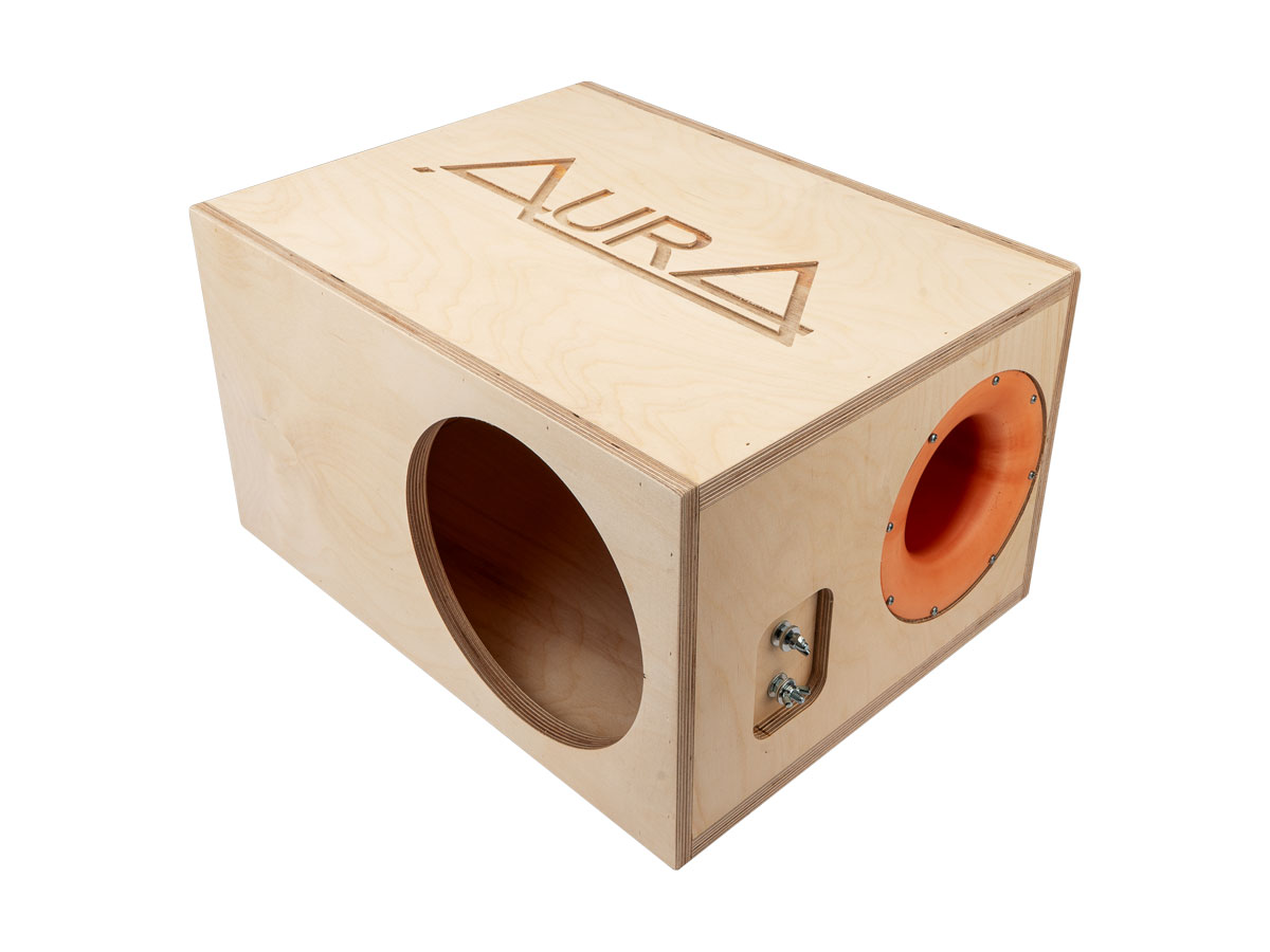 AurA | BOX-10-45-NCPW |  10" (25 см) унив. корп Фанера, БЕЗ ОБИВКИ 45литров  | превью 1
