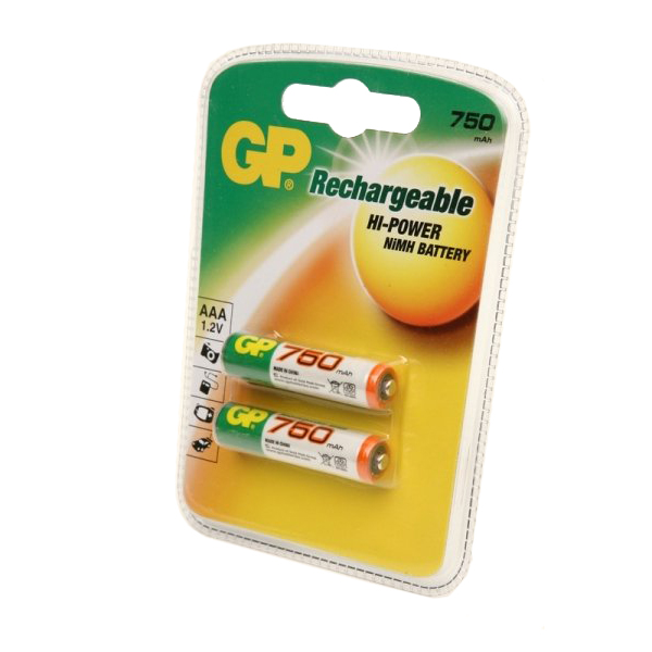 Аккумулятор | ААA R3 GP 750mAh | Аккумулятор ААA 1,5V R3, 750mAh, 2шт. в упак цена за 1шт | 1