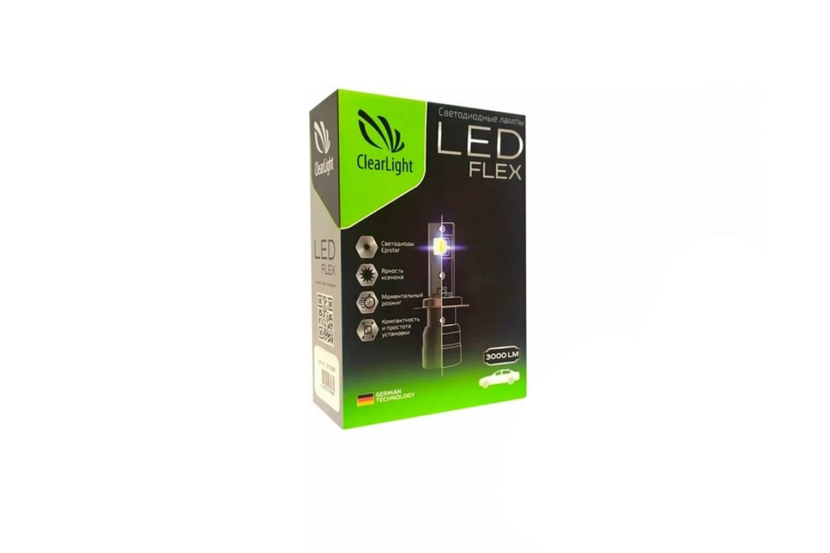 Clearlight | LED FLEX H11 | Лампа LED FLEX H11 3000 Lm (2 шт.) 12 в| превью 1