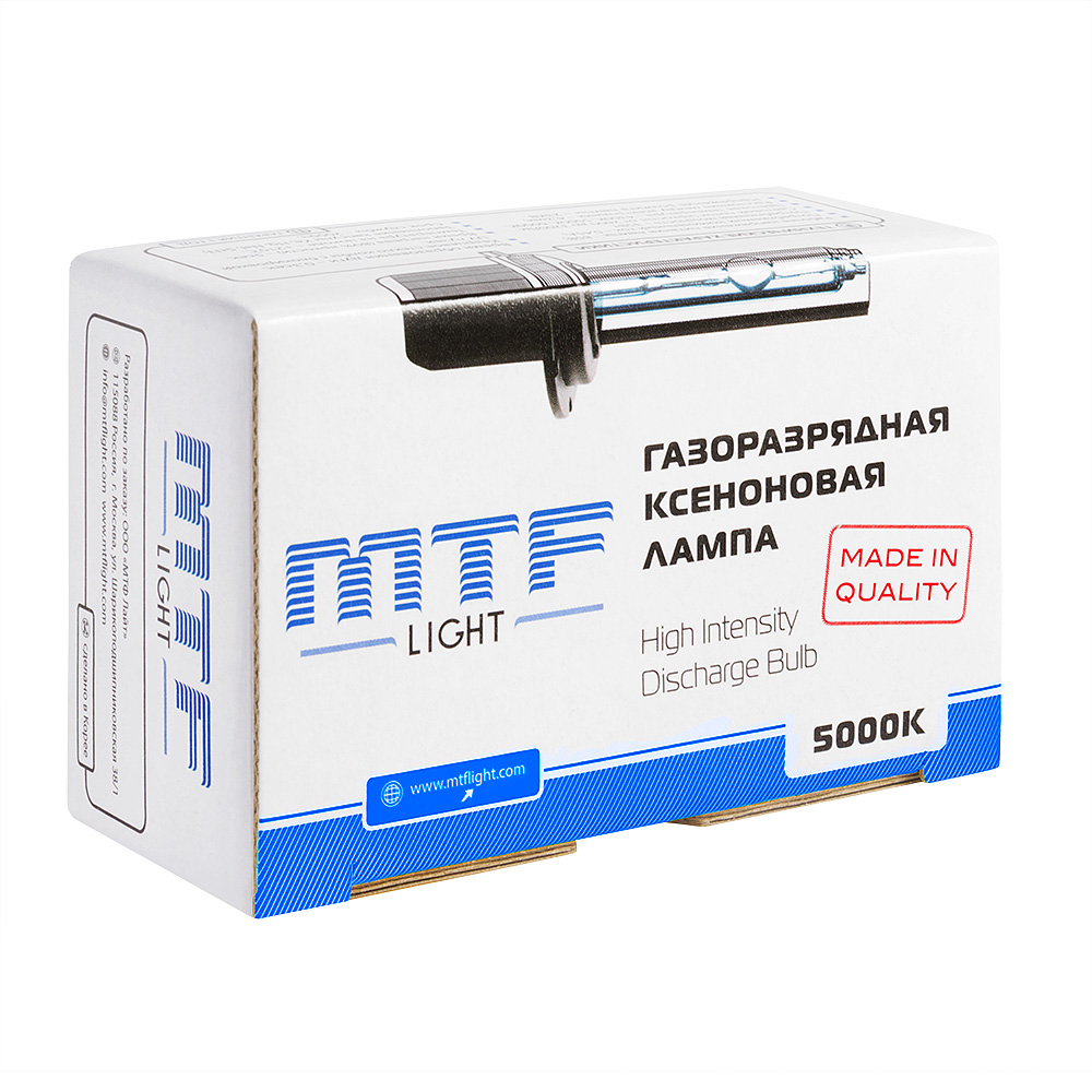 MTF Light | HB3-5000 | лампа ксенон НВ3 5000 | превью 1
