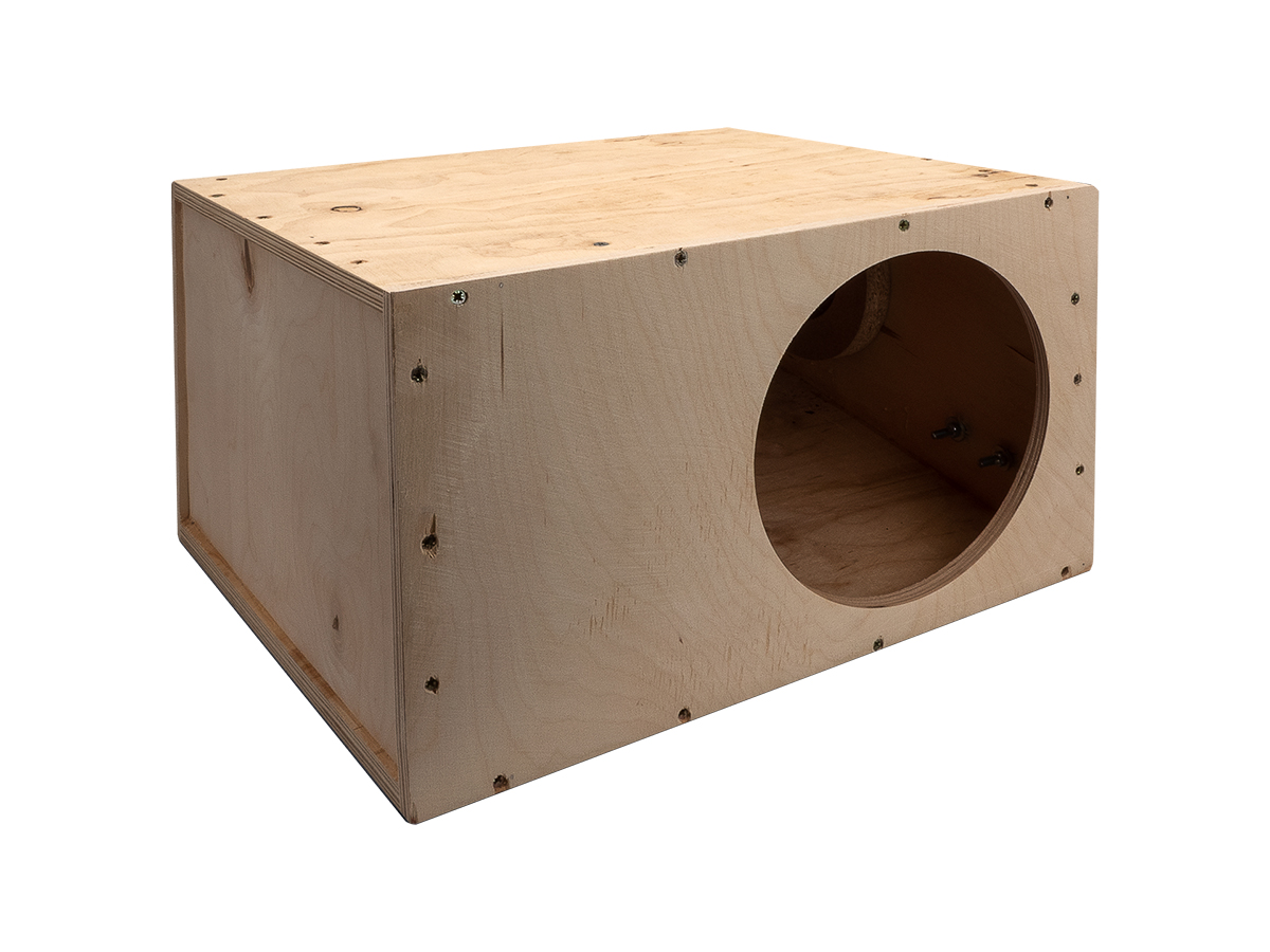 D/S/D | Короб 15"ФАНЕРА двойная стенка |  Корпус Искра БЕЗ ПЕРЕТЯЖКИ фазоинвертор  200 мм , 96л | превью 1