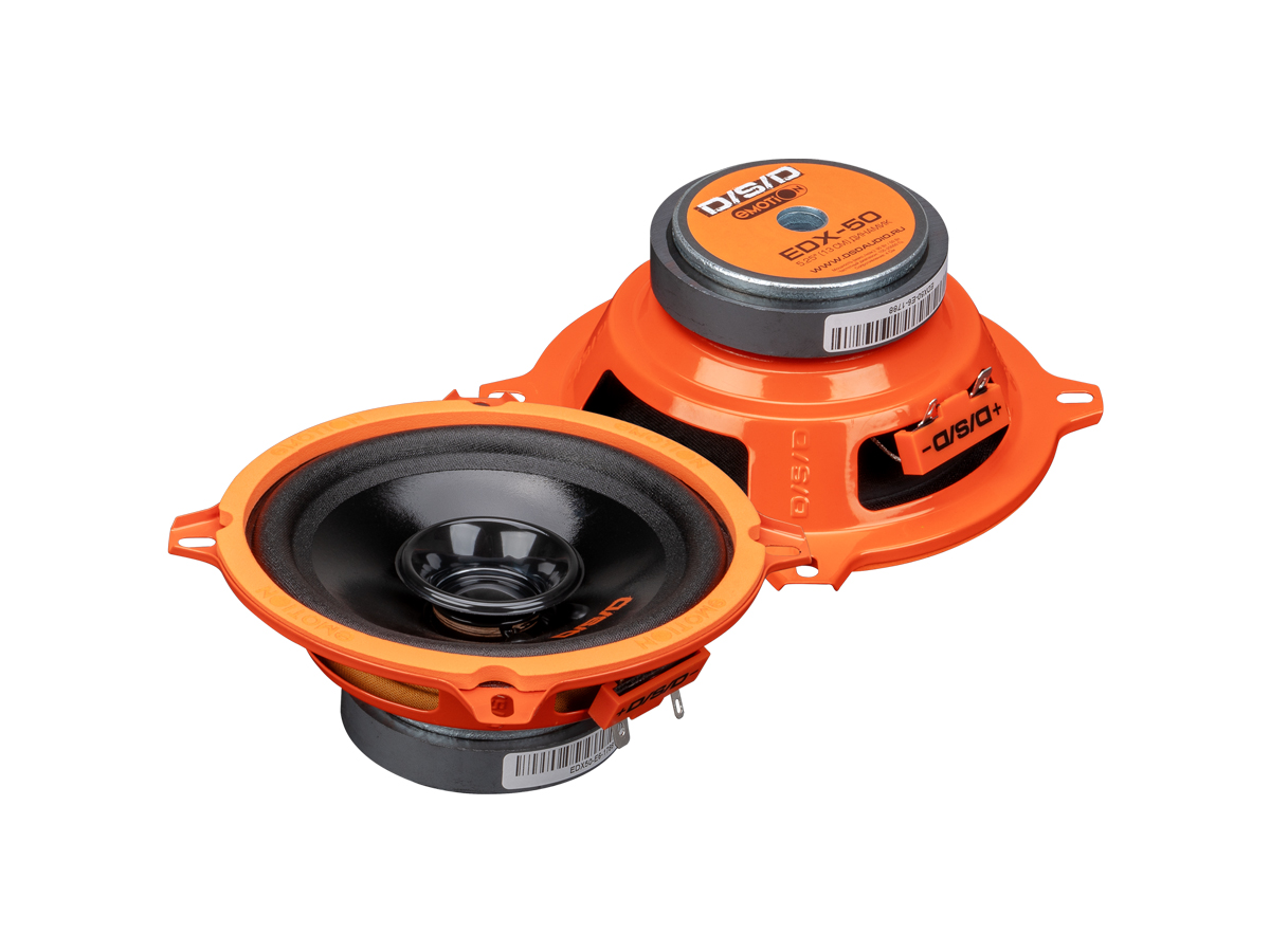 D/S/D | EDX-50 | 5.25" (13cm), ПАРА, 4 Ом, 50/90w, 90db, 105Hz-20kHz, 51mm | превью 1