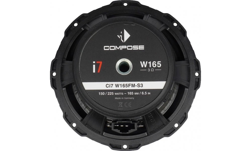 Helix | Ci7 W165FM-S3 | динамики низкочастотные 6,5", 150/225 Watts, 3Om | 5