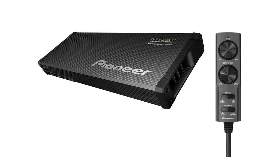 Pioneer TS-WX70DA 2018 2x16cм.активный 2 х 100Вт 20-250Гц ФНЧ 104дБ 850х97х323мм