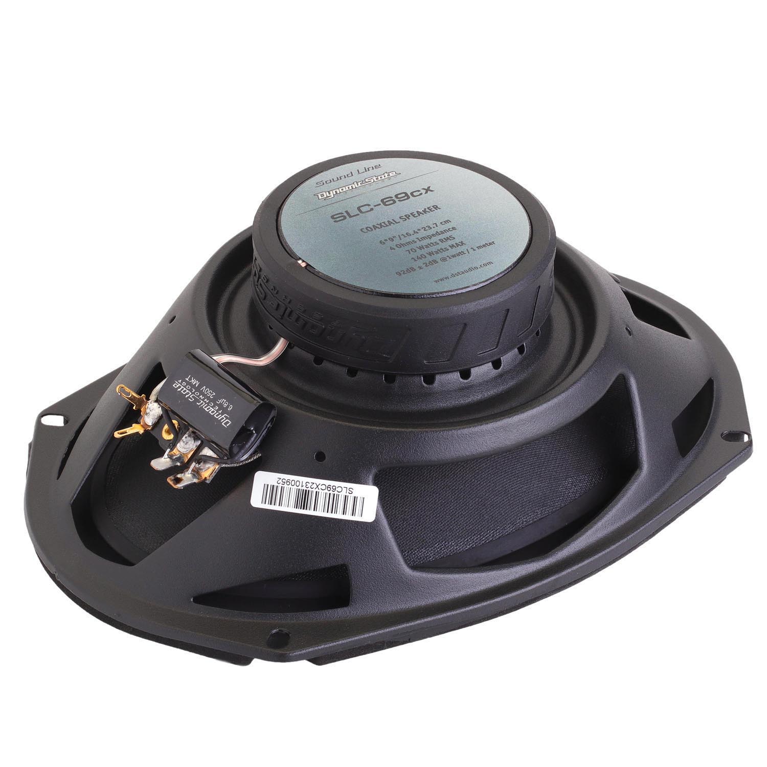 Dynamic State | SLС-69CX | 2-х пол. коакс. акуст. 6"x9" RMS/MAX 70/140 B | 5