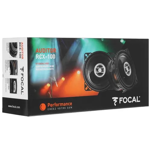 Focal | RCX-100 | Серия Auditor-2017. Коаксиальная акустика 10 см. 50 Вт, 65 Гц-21 кГц. | 5