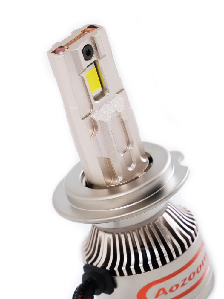 AOZOOM | P10 H7 |  с вентилятором , 5500K , 12V, 55 Вт, 3500 Lm  комплект 2 шт. | превью 3