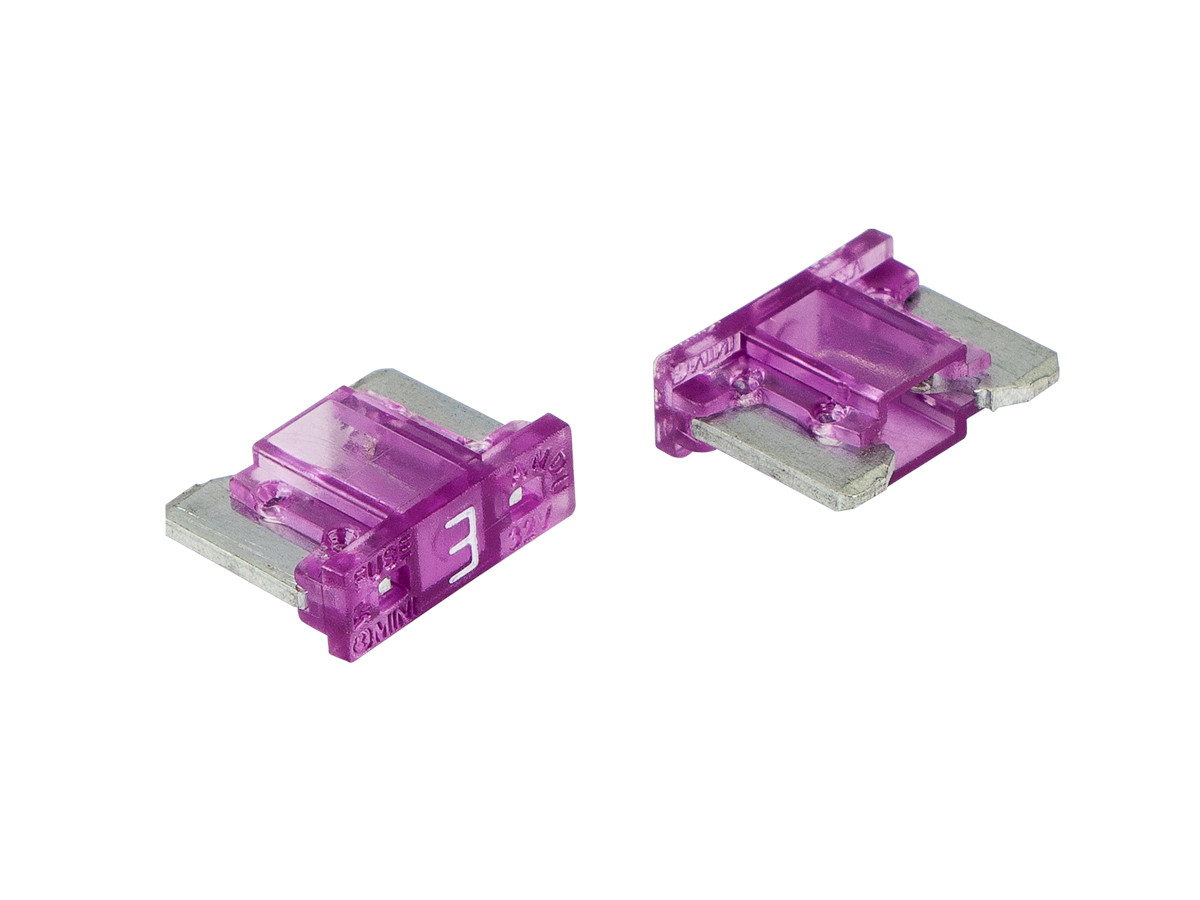 AurA | FLP-N003 | Предохранитель флажковый miniATC (LOW PROFILE) 3А, 10 штук | превью 1