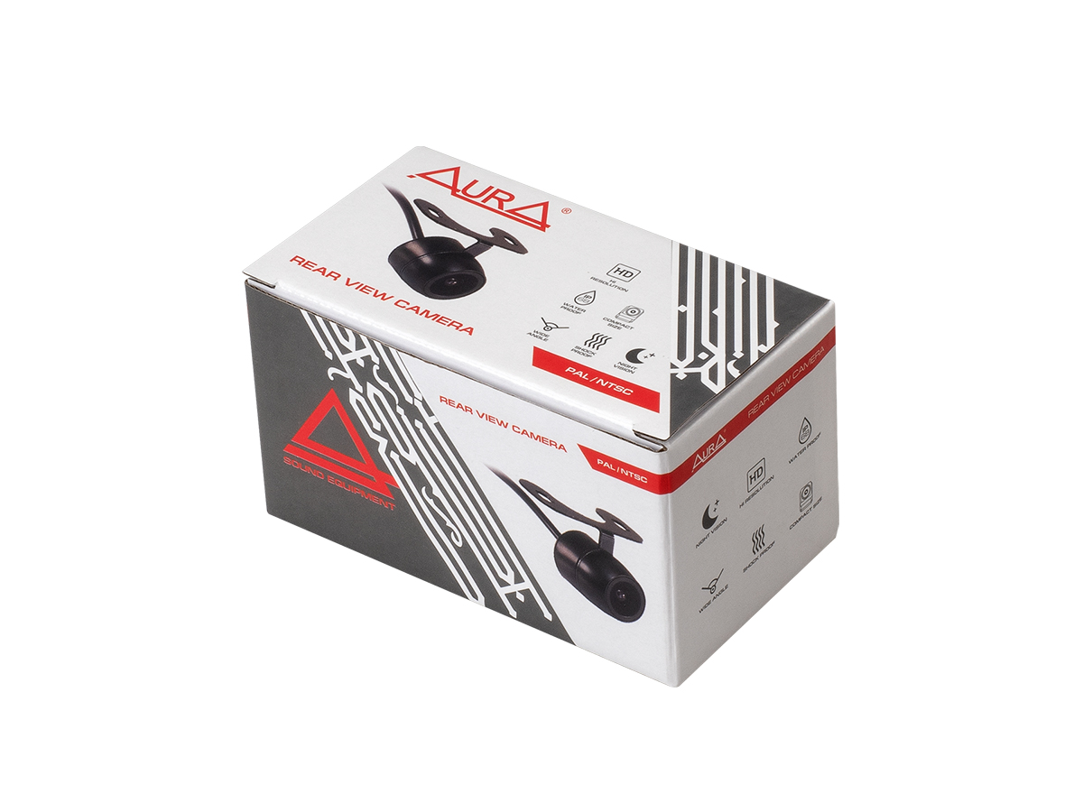 AurA | RVC-4221 | видеокамера, 733x493 HD, 800 TVL, 0.1lux, 120гр., линии, IP68, 4PIN-AV, NTSC/PAL | 4