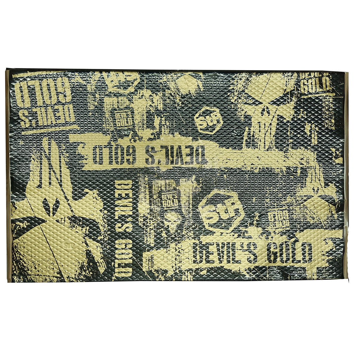 STP | Вибропласт DEVILS GOLD NEW | толщина 3 мм, лист 0,35 кв. м, 8 листов/уп | 2