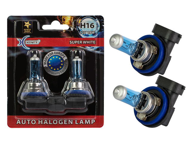 XENITE | H16 Super WHITE | 12V 19W + 30% | упаковка 2шт. превью 1
