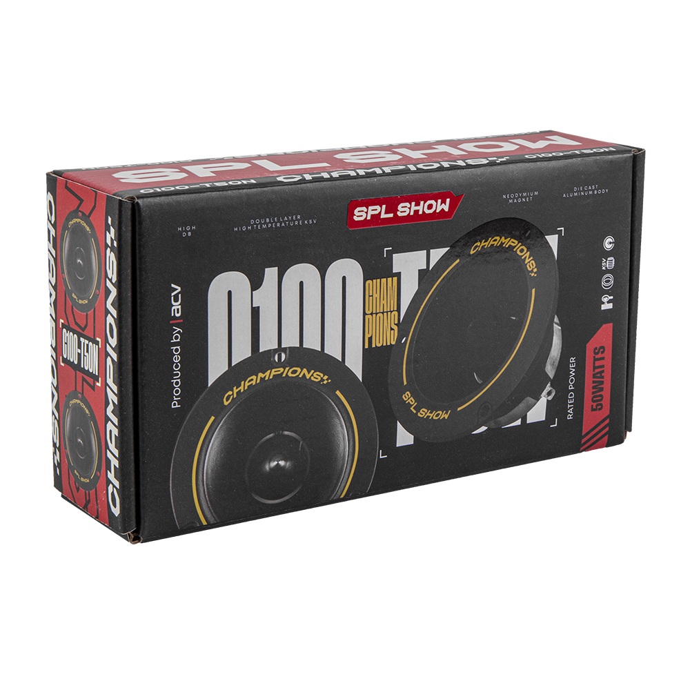 ACV | SPL SHOW CHAMPIONS C100-T50N | ВЧ/D 10 см /RMS=50Вт/4Om. | 7