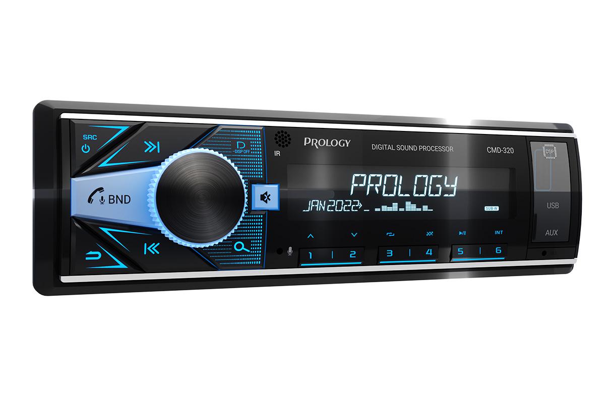 Prology | CMD-320 | 55x4, ПРОЦЕССОР DSP, MultiColor, USB/SD/MP3, FLAC,  6 RCA, Bluetooth® | превью 1