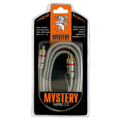 Mystery | MPRE 1.2 | RCA кабель 1м тройной экран | 1