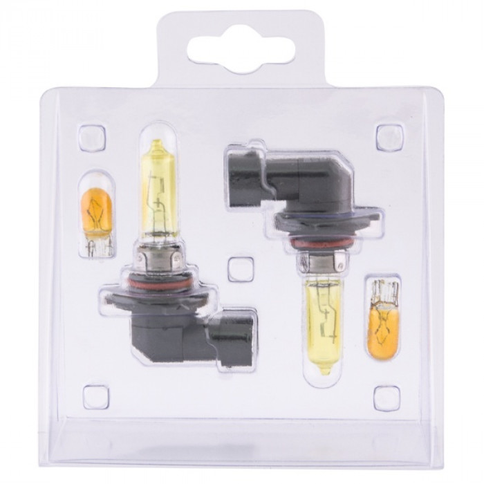 SVS    | HB3 0200098000 YELLOW  3000K | Лампа HB3 12V 65W + W5W  Комплект | превью 2