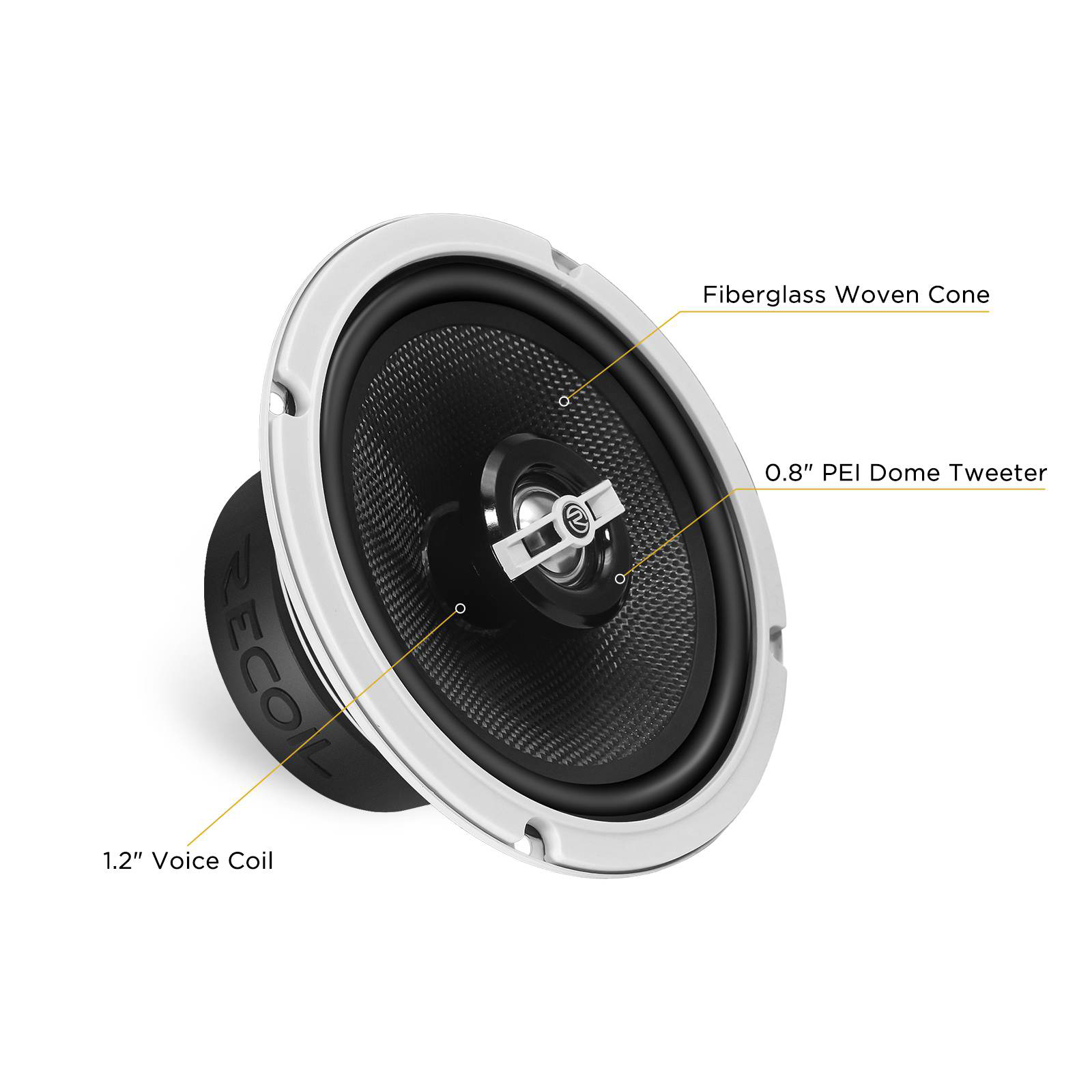 Recoil | RMX65 | 2-х пол. коак., 6.5”(165 mm), 3.2Ом, 60-20000Гц,  RMS/Peak - 80W/160W  | превью 2