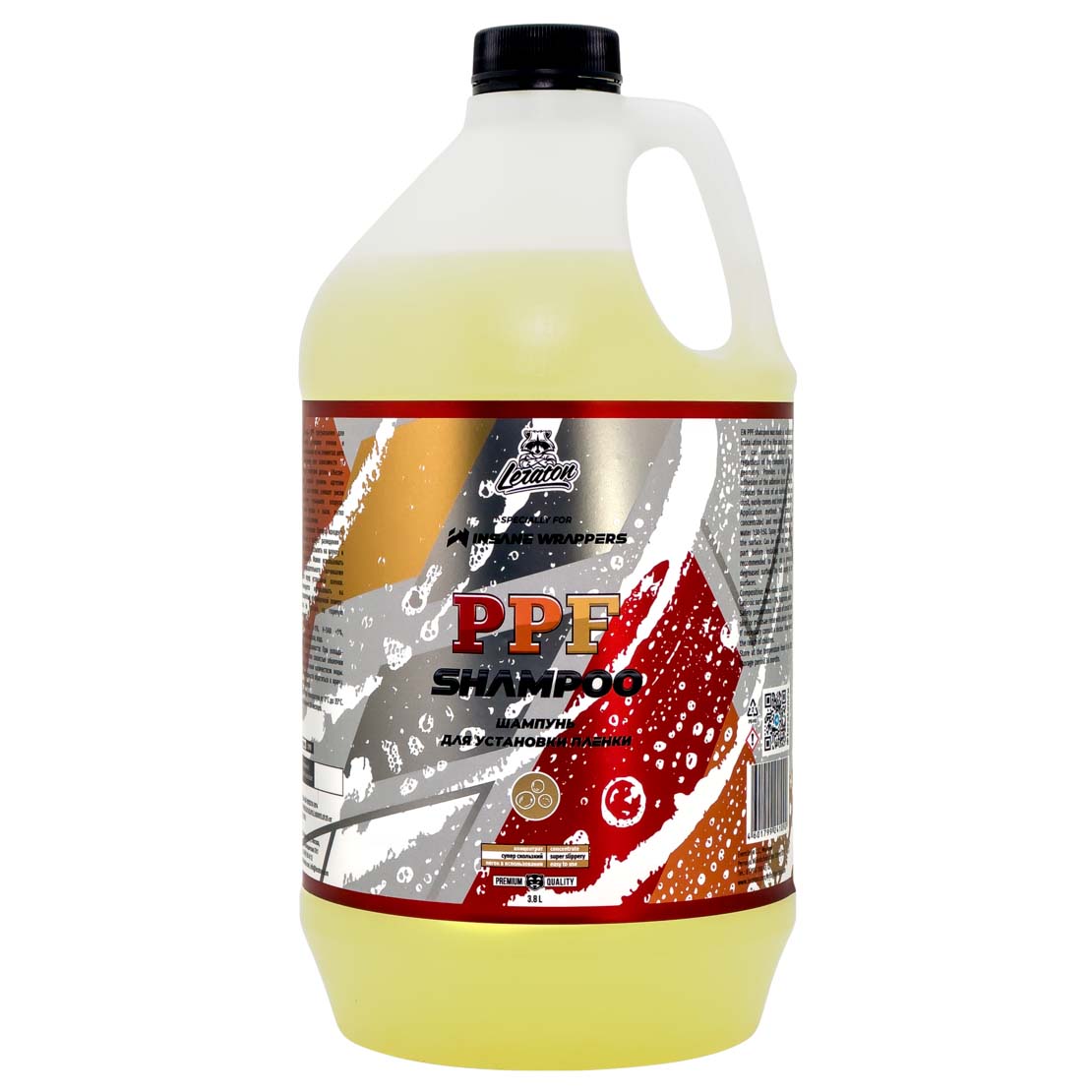 LERATON | PPF | Шампунь для установки пленки LERATON PPF SHAMPOO 3,8л| превью 1