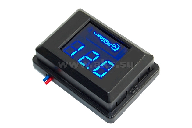 Ural | DB Blue| Вольтметр с голубым LED дисплеем, 3 сегмента. | превью 1