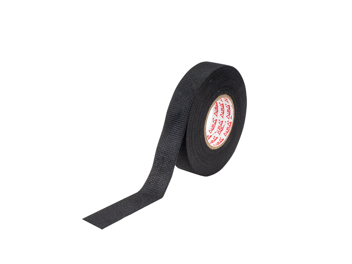 Изолента | AurA ZTC-F315B | изолента (ФЛИС), черная, 300mic x 19mm x 15m | 1