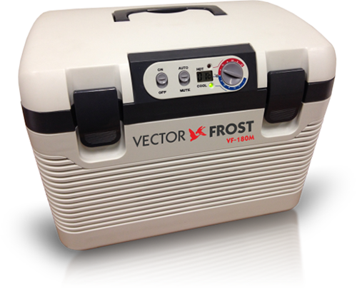Vector Frost | VF-180M | автохолодильник, 18л 12В/24в/220В, Охл до -2 °С/нагрев +65°С, мех. управ.| превью 1