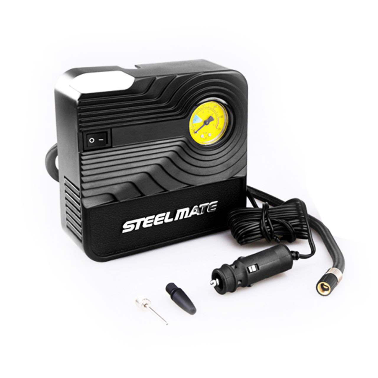 SteelMate | PO3 | 12в/90вт.до 3,4Bar.195/65R15 от 0 до 2,4Bar < 7мин | 2