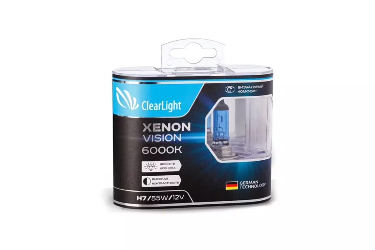 ClearLight | XenonVision H7 | 12V-55W Блистер 2 штуки | превью 1
