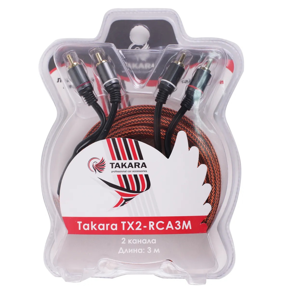 TAKARA | TX2-RCA3M | Линейный кабель| превью 1