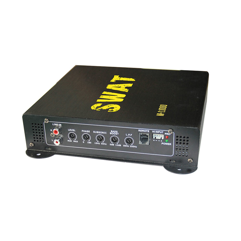 Swat | M-1.1000 | 1х650 Вт ( 4 Ом ), 1х1000 Вт (2 Ом), 1900Вт -MAX, аналоговый, класс АВ | превью 3