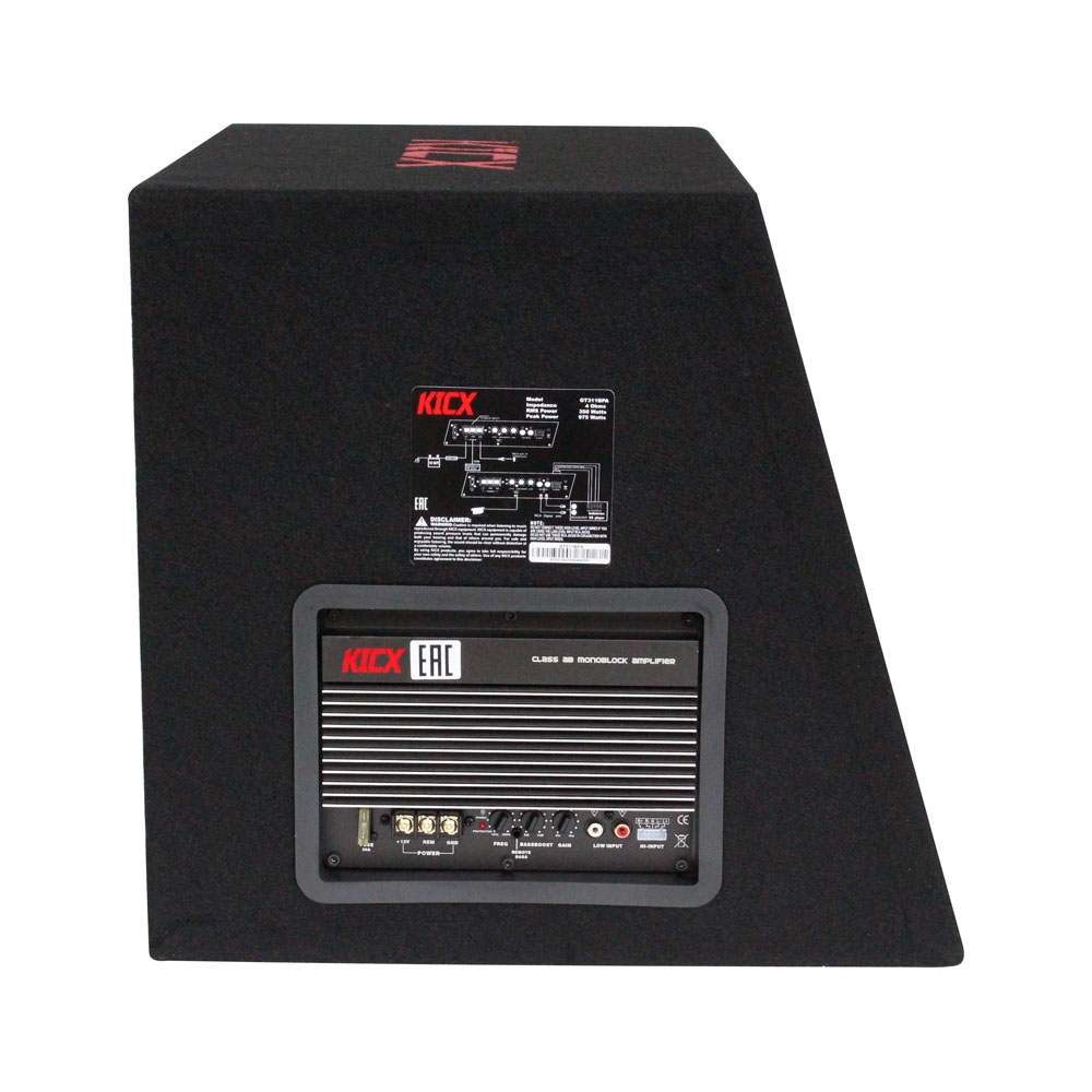 KICX | GT311BPA | 12" актив.корпус. ТРАПЕЦИЯ RMS 350Вт , MAX 975Вт | превью 3