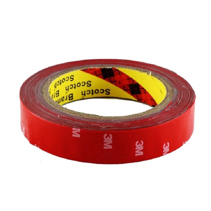 Скотч двусторонний | 3М AUTOLUXE 12/5 | Двухсторонняя лента 3М, 12мм х 5м  | 1