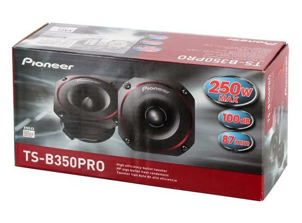 Pioneer | TS-B350PRO |  3,5" рупорный твиттер,250вт 2 шт | 4