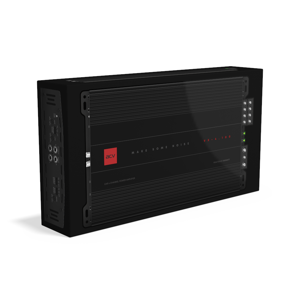 ACV | VX-4.100 | 4x100вт Low-pass 4-3-2 канал/BassBoost/4-2 Ом | 5