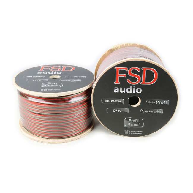 FSD audio | Profi 4.0 | 2x2.5мм  акустический кабель  100м, ЦЕНА ЗА БУХТУ | превью 1