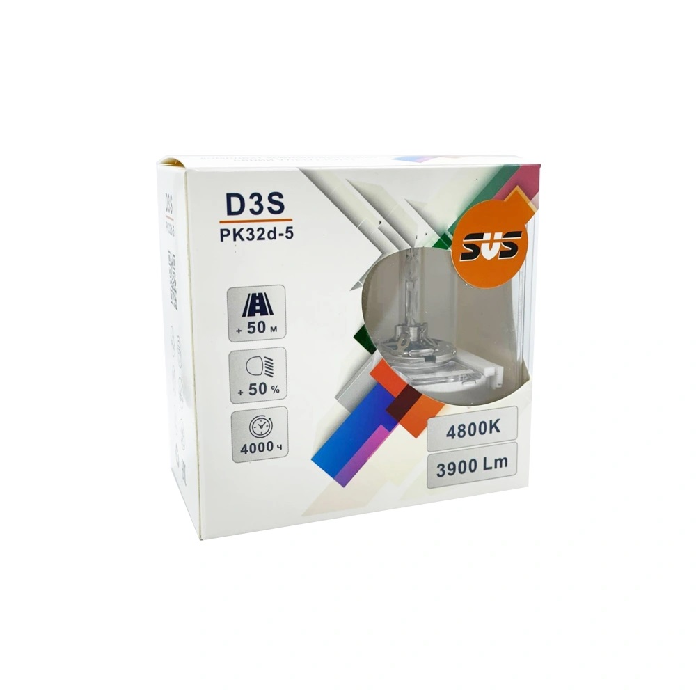 SVS  | WILD LIGHT| Лампа  D3S 4800K +50%  цена за 2 шт. | превью 1