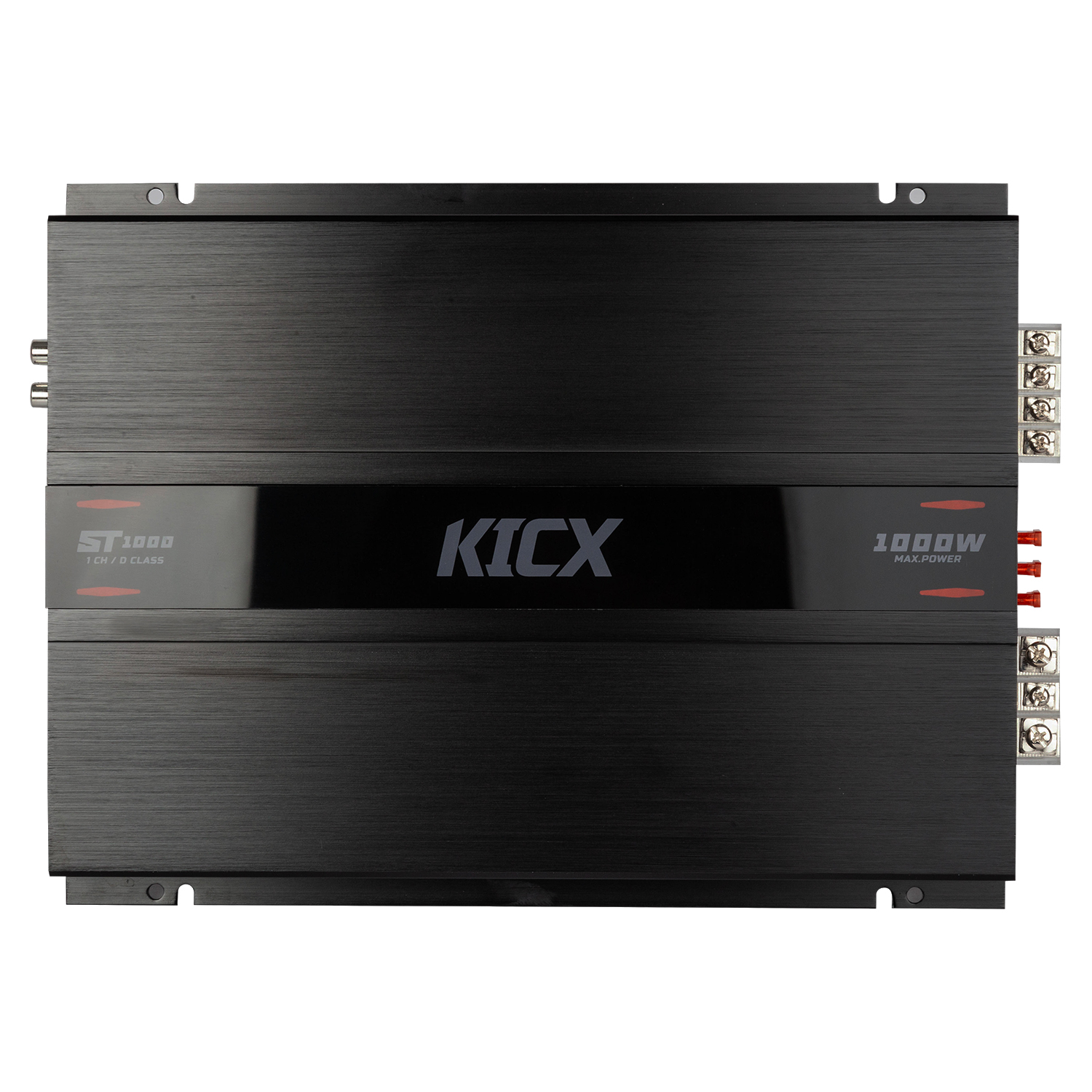 KICX | ST 1000 | 1-кан, класс D, мощность RMS 1000 Вт х1 ( 1 Ом ), 720Втх1 ( 2 Ом ) | 4