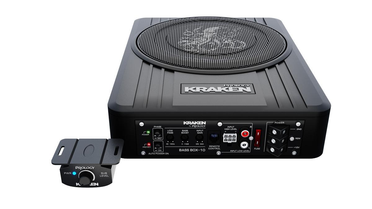 Prology | KRAKEN BASS BOX-10 | активный сабвуфер под сиденье | превью 1
