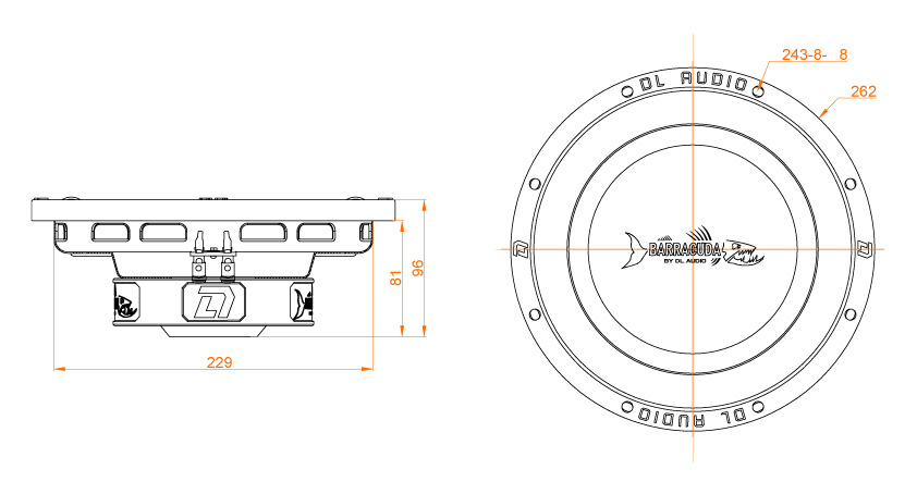 DL Audio | Barracuda 10 Flat | | 6