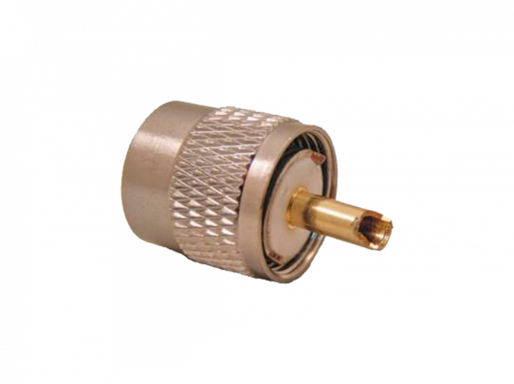 Optim | PL-6 | Антенный разъём PL-259 тонкий под RG-58 фторопласт  | 1