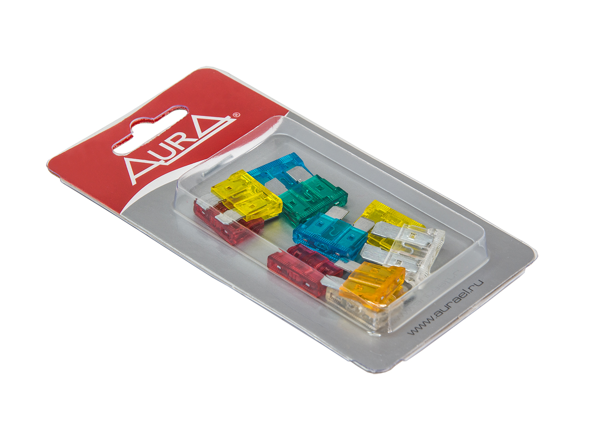 AurA | FAT- NSET | Предохранители флажковые ATC, 7.5-30А, 10 штук | превью 1