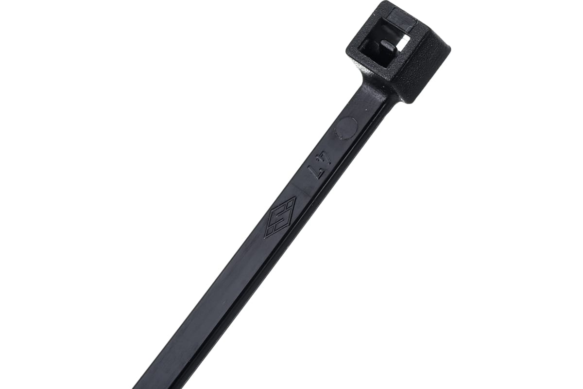 Стяжка кабельная | Sapi Selco SEL.3.204R | Стяжка кабельная 2.5x160мм,Черная. Италия  (100шт) | превью 2