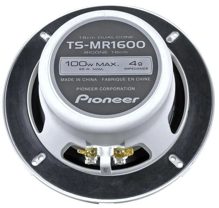 Pioneer | TS-MR1600 | широкопол.коакс.16 см, 25 Вт(RMS)/100 Вт(MAX), 4 Ом. 90Дб.30-30000Гц  | превью 3