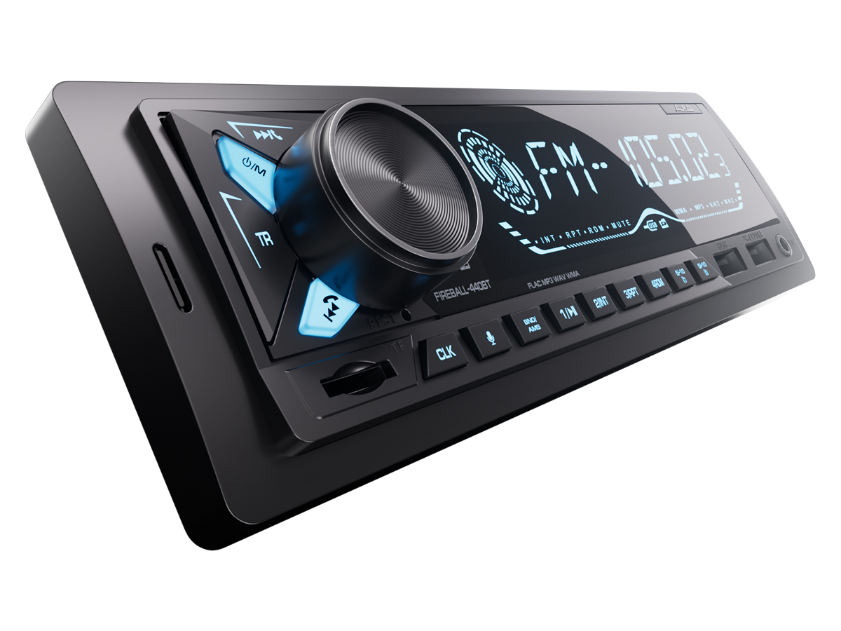 AurA | FIREBALL-440BT | 4х51w, FLAC, 2xUSB/BT, 2 RCA, APP, 7 цветов, 10 EQ, ДУ | 1