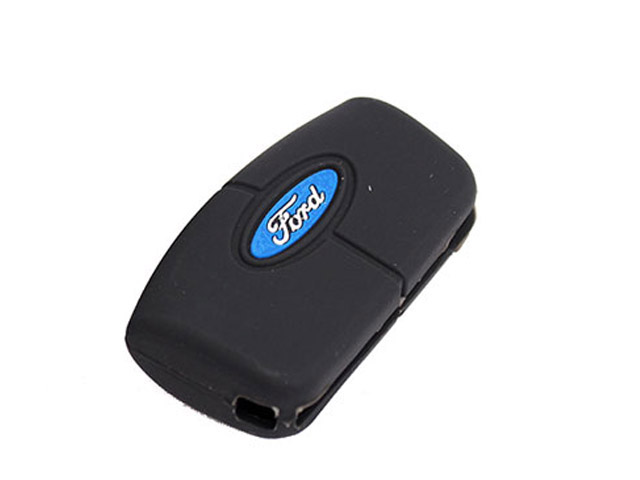 Чехол Силикон | FORD -01   | Силиконовый чехол для выкидного ключа  | превью 2