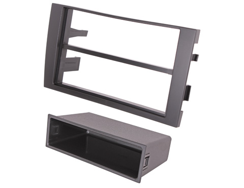 Incar | RAU4-03 | Рамка магнитолы для Audi A4 03+ (широкая)2/1DIN | превью 1