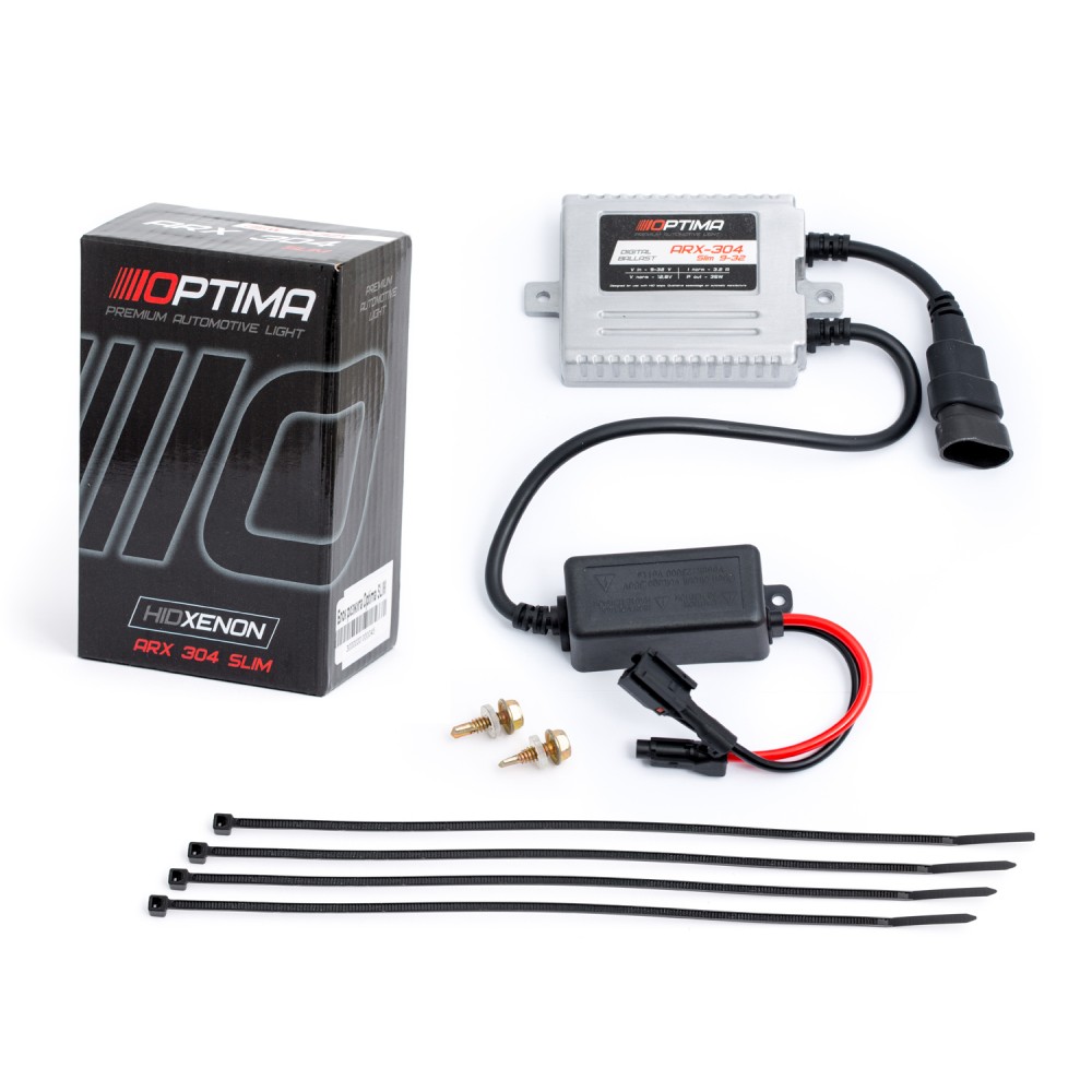 Блок розжига | OPTIMA Premium  ARX 304 Slim  АС 9-32V  | Тонкий высоковольтный блок розжига 9-32V | превью 3