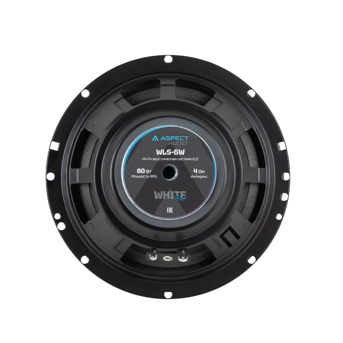 Aspect | WLS-6W  | НЧ-СЧ динамик/16.5см/RMS/MAX 80/240Bт, 4Om  | 5