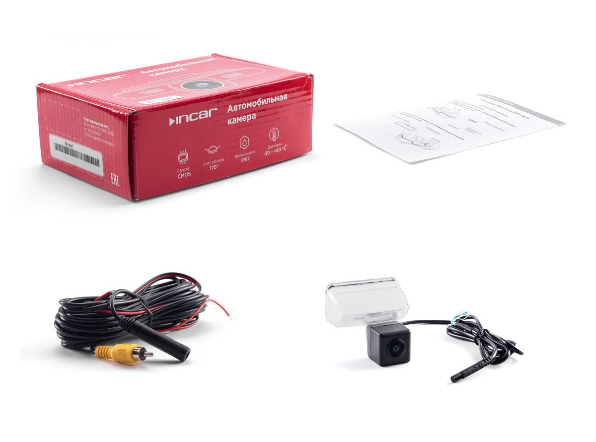 Camera | Toyota Incar VDC-036 | Toyota Camry 12+,  Lexus RX II 300/330/350  0,2LUX, PAL/NTSC,170гр | превью 2