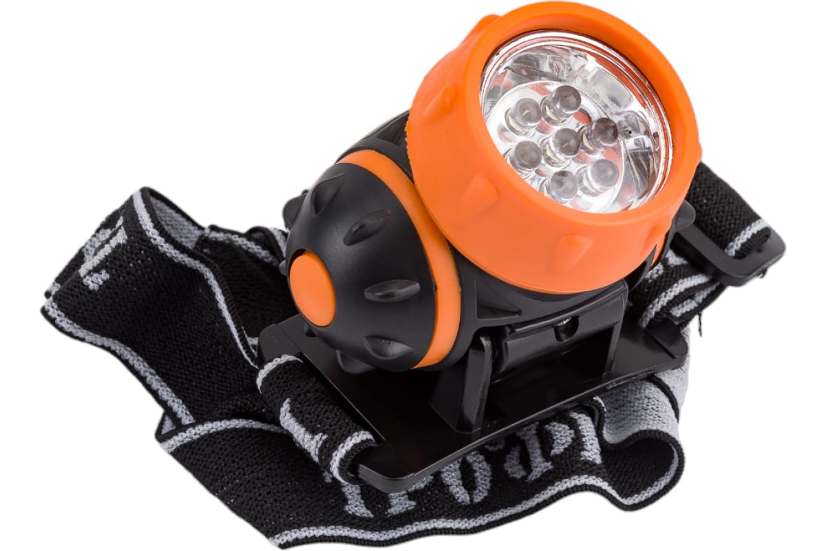 Фонарь | TG7 ТРОФИ | Светодиодный налобный фонарь, 7 белых светодиодов, 4 режима, 3хААА | превью 2