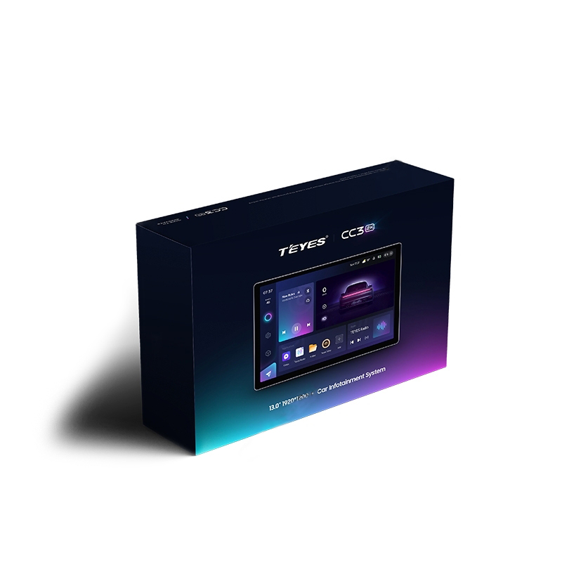 TEYES | CC3 2K 13" 6-128 Button | Android 10.0, 8 ядер дисплей 13 " Wi-Fi, 2DIN, USB, BT,  6-128 Гб| 5