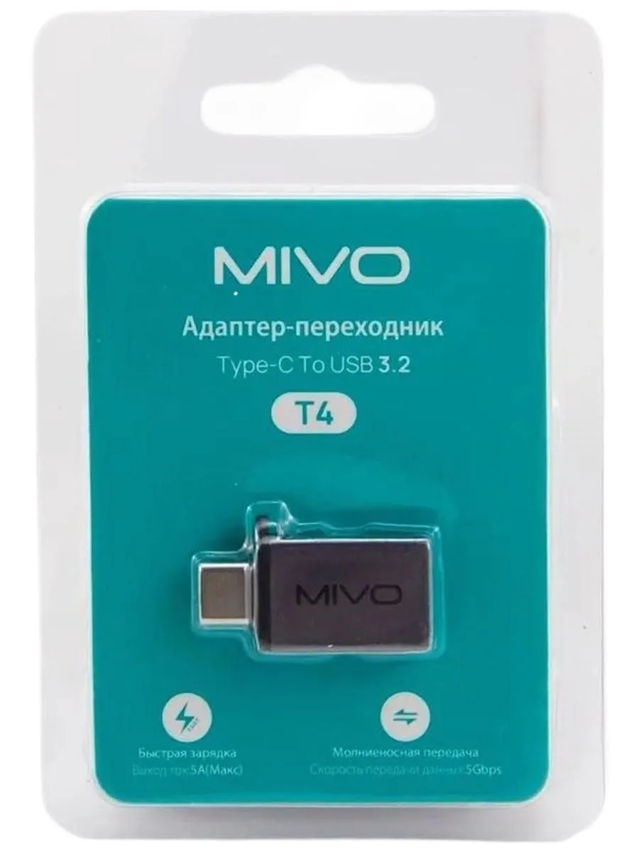 Mivo | MX-T4 | Переходник Type-C на USB 3.2 | превью 3